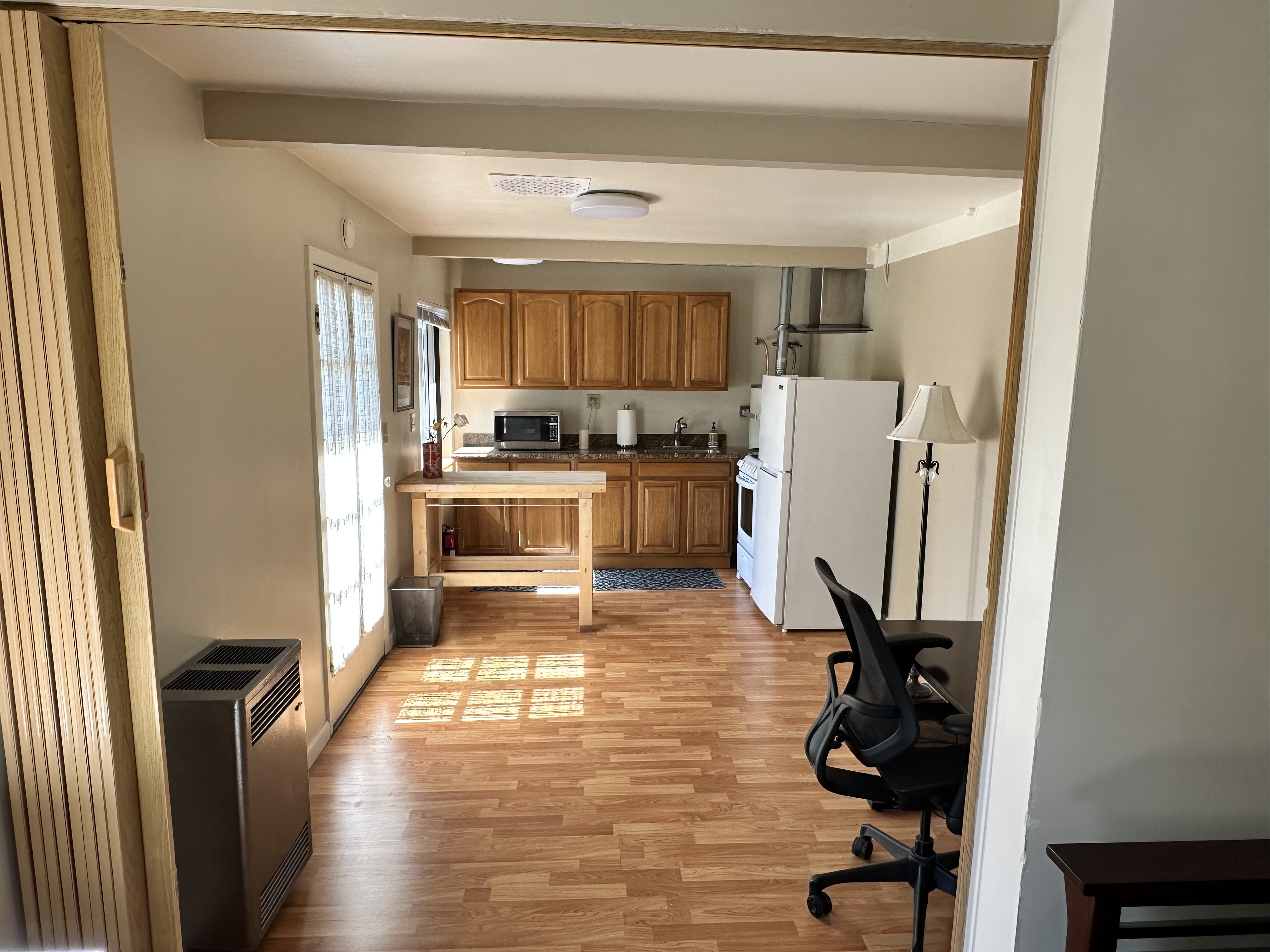 Garden studio kitchen view 14